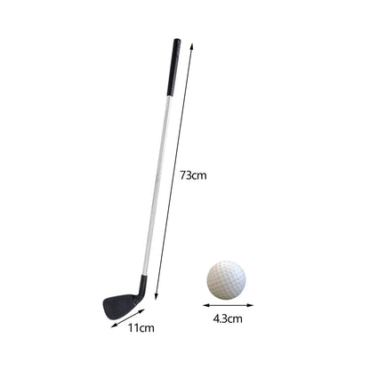 Golf Chipper Club with 2 Golf Balls Portable Telescopic Golf Shaft Golf Wedge Right Handed for Adults Kids Golf Training