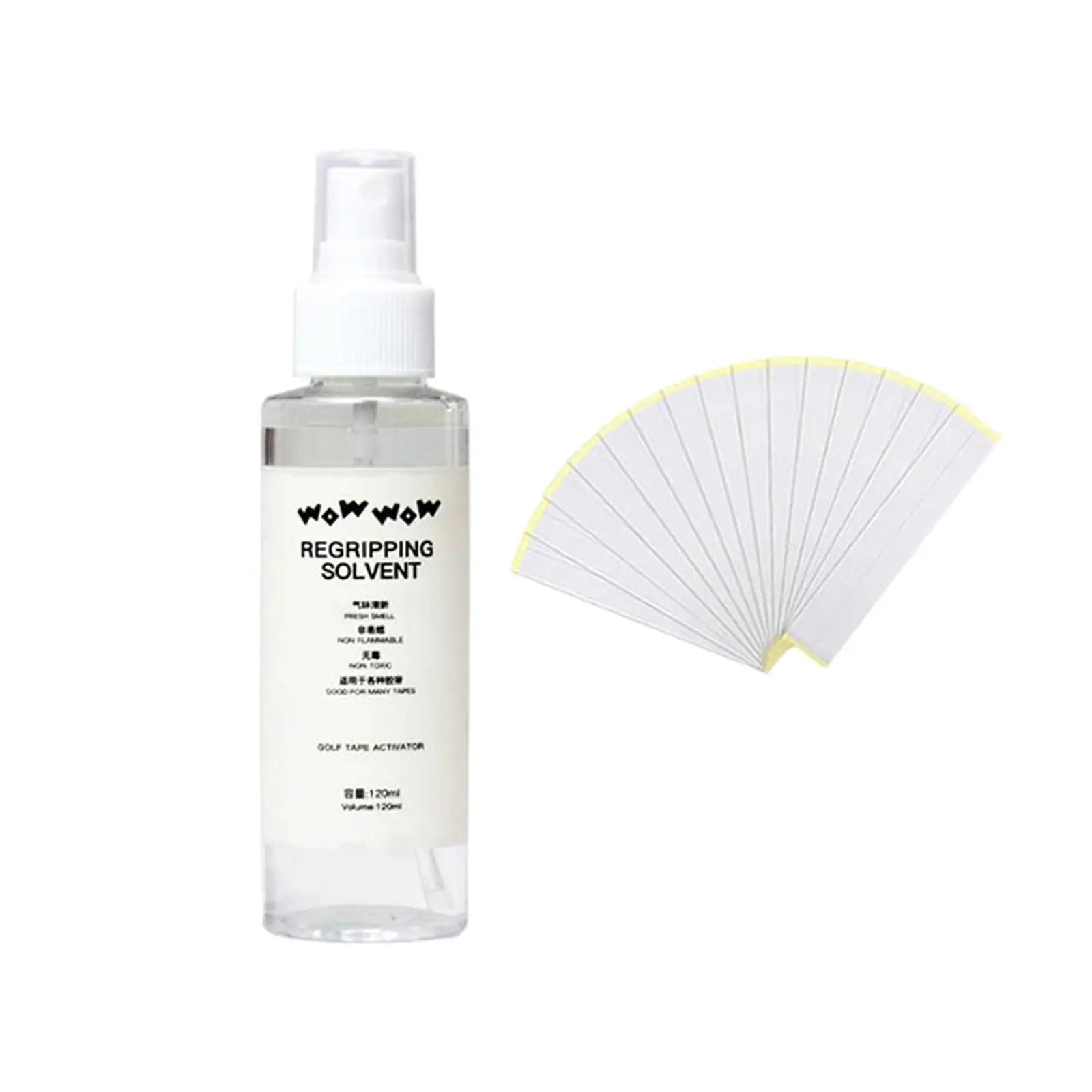 Golf Grip Kits for Regripping Golf Clubs, Professional Quality, 15 Strips, 4 Grip Solvent