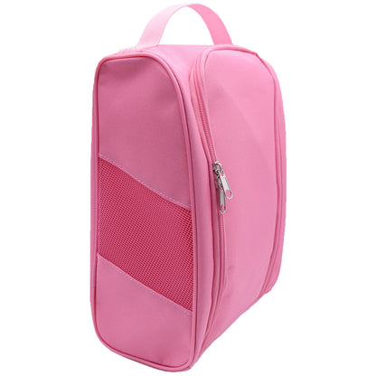 Portable Golf Shoe Bag Oxford Cloth Shoe Carrier Bags Breathable Lightweight Golf Handbag Dustproof Football Tennis Shoe Bag