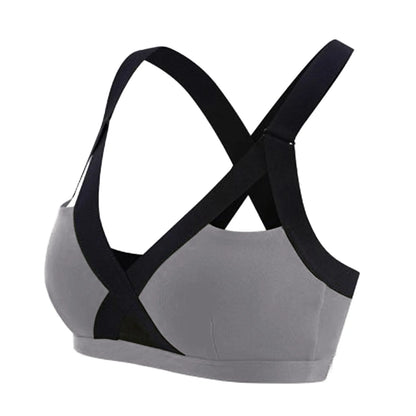 Breathable Sports Bra Anti-Sweat Fitness Top Women Seamless Yoga Bra Shockproof Crop Top Push Up Sport Bra Gym Workout Top