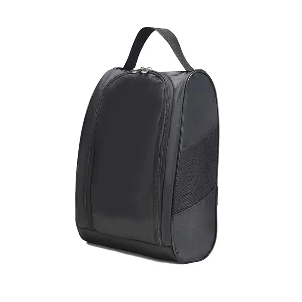Portable Golf Shoe Bag Oxford Cloth Shoe Carrier Bags Breathable Lightweight Golf Handbag Dustproof Football Tennis Shoe Bag