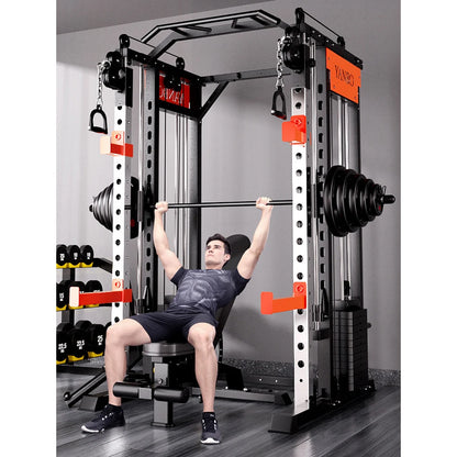 Household & Gym Combination Multifunctional Flying Bird Gantry, Comprehensive Trainer Fitness Equipment, Squat Stand