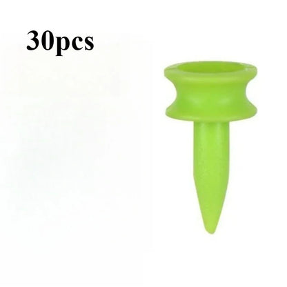 Golf Tees Green Golfer Accessory Plastic Golf Tees Perfect For Teeing The Ball Outdoor activity accessories