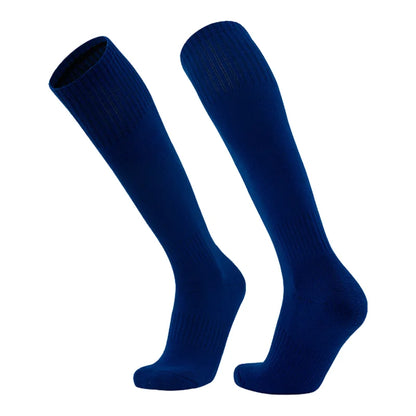 Football Accessories Black White Soccer Socks For Men Teenages Kids Over The Calf Baseball Rugby Athletic Sock