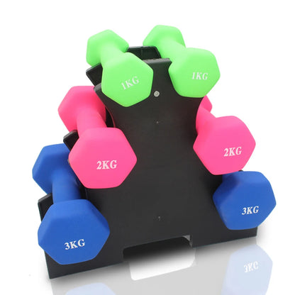 Dumbbell Rack Fitness Fixing Triangle Shaped Stand Storage Bracket Holder Gym Equipment Accessories Gym