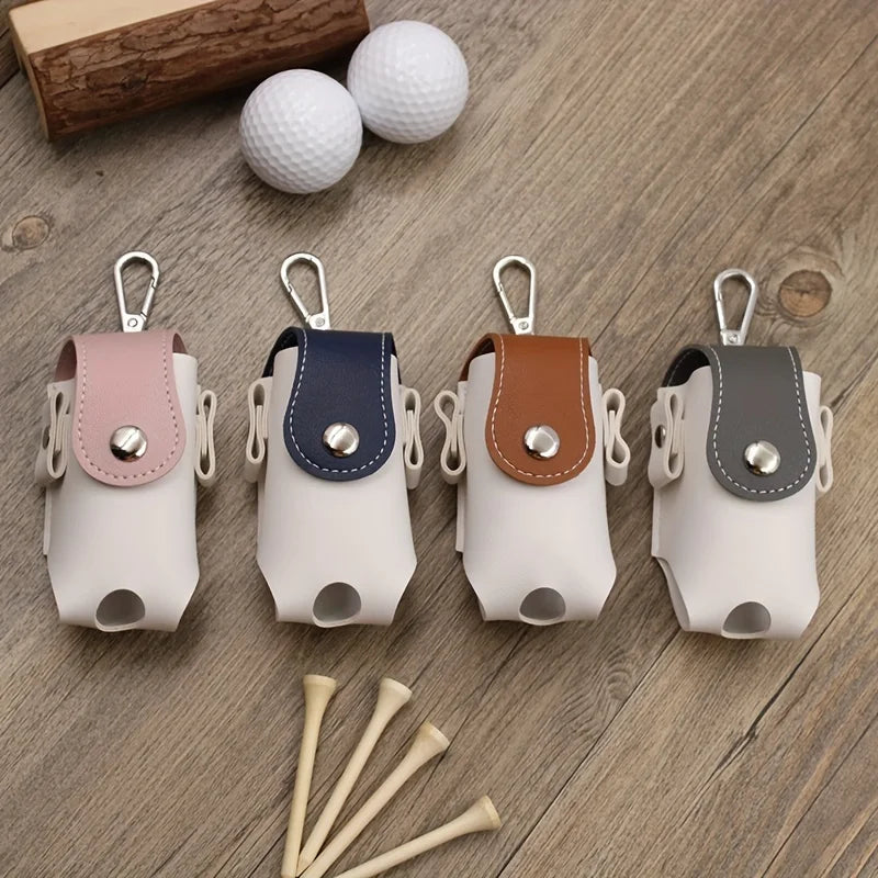 1PC portable mini golf bag, small purse, professional storage bag with Hook, suitable for golf course and indoor golf.