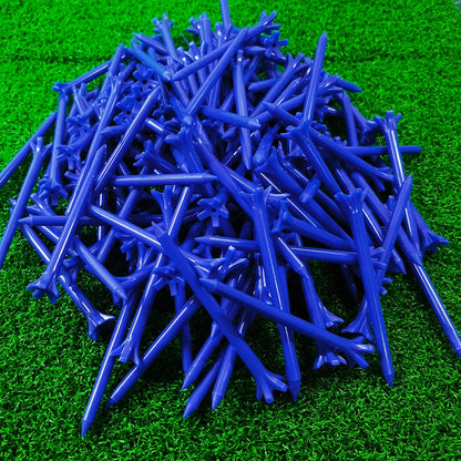 50-Pack Golf Tee Set - Unbreakable Golf Tees with Improved Durability, Reduced Friction, and Increased Drive Distance