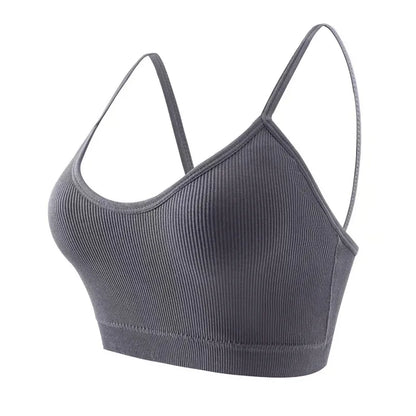 High-end sports bras, thin push-back sports bras for fashionable women, yoga fitness bras, fitness vests, breathable and beautif
