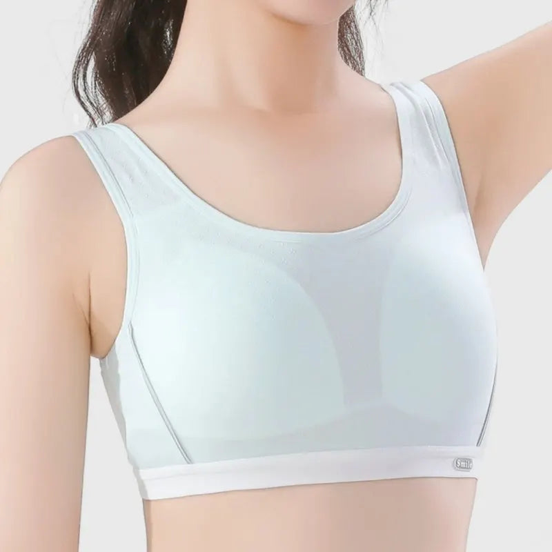 Children Girls Sports Vest Bra Kids Breathable Training Underwear for 7-12 Years