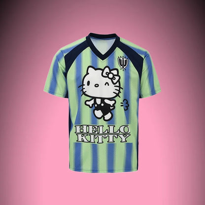 25/26 Latest Hot Sale Cartoon Soccer Badminton Jersey T-shirt Same Sports Training Clothes for Adults Kids Men's Ladies Tops