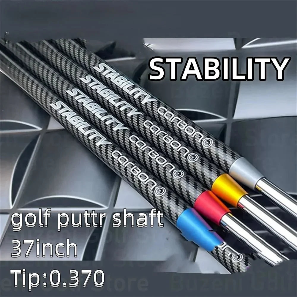 Golf Shaft Adapter Golf putter shaft black Stability Tour Carbon Steel Combined Putters Rod Shaft Technology