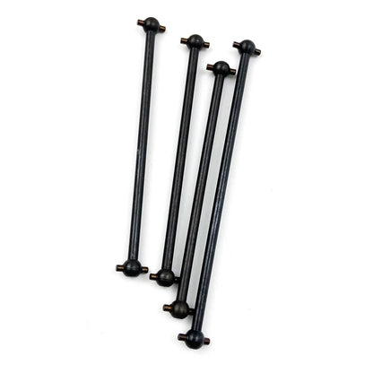 2pcs/set Steel Metal Drive Shaft Dogbone Overall Length 61mm 63mm 70mm 77mm 84mm 87mm 89.5mm 100mm For HSP 1/10 RC Car Parts
