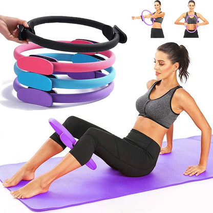 Non-Slip Yoga Pilates Resistance Ring