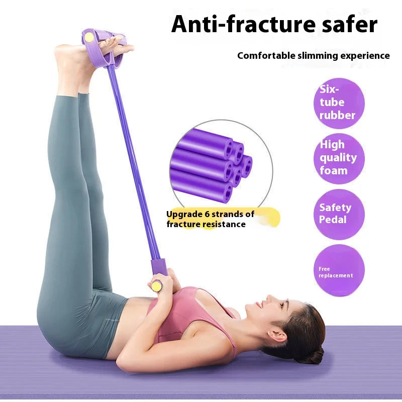 Multifunction Tension Rope Resistance Band – Elastic Pedal Puller
