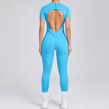 Yoga Suit Fitness Suit Athletic Wear Yoga Set One-Piece  Sexy Women Gym Jumpsuit Sportswear Sportswear Women's Clothing Gym Kit