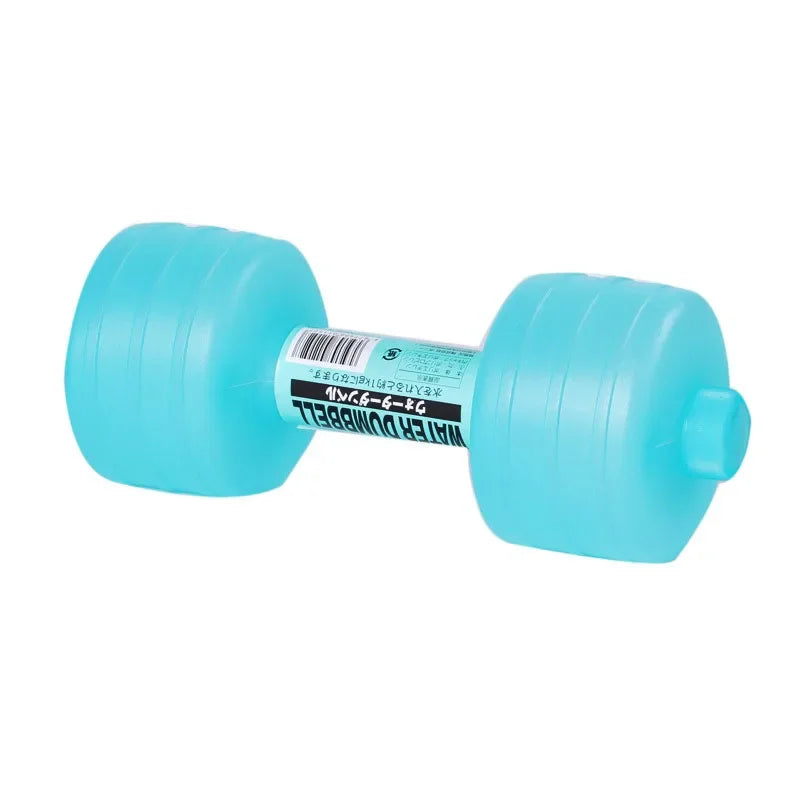 1kg Dumbbells,Comprehensive Home Water Flooding Dumbbells For Fitness Aquatic Barbell Gym Weight Loss Exercise Women Accessories