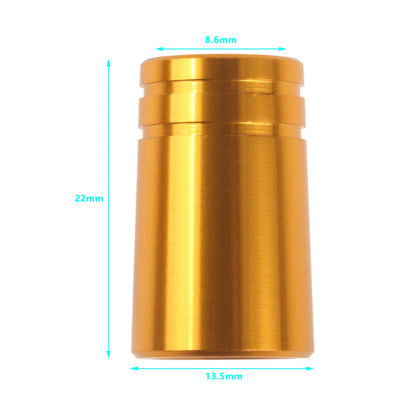 10Pcs Aluminum Alloy Golf Ferrules for 0.335,0.350,0.370 Tip Irons Shaft Adapter Sleeve Ferrules Club Shaft Ball Connection Ring