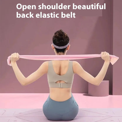 Fitness Yoga Elastic Band Butt Lifting Resistance Band Men's Women's Strength Training Stretching Exercise Auxiliary Pull Band