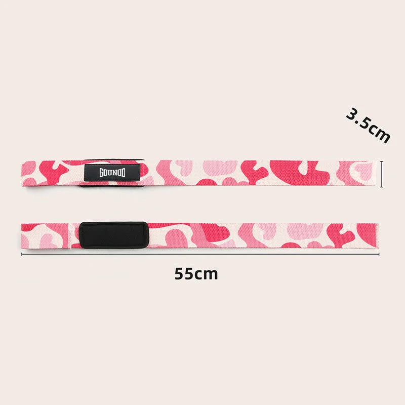 1/3sets TWeightlifting Straps Anti-Slip Silicone Lifting Wrist Straps Strength Training Deadlifts Crossfit Hand Grips Wrist