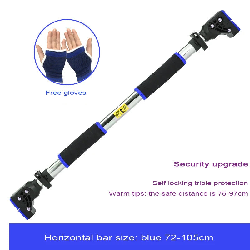 Professional Non-Skid Horizontal Bar, Indoor Pull Up Bar, No Drilling Suspender, Pull-up Fitness Equipment