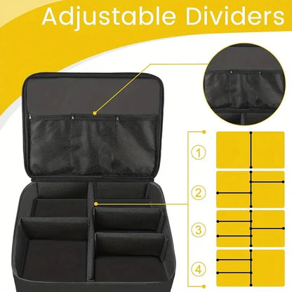 Golf Shoe Bag Breathable Dustproof Outdoor Sports Clothing Storage Bag,Golf Trunk Organizer