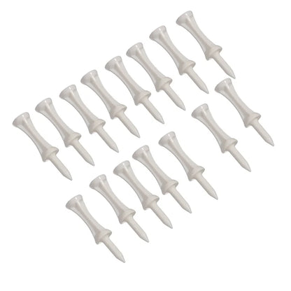 50 Pcs/Pack Professional Golf Tees 25mm-51mm Castle Orange Golfer Accessory Plastic golf tees perfect for Teeing the ball