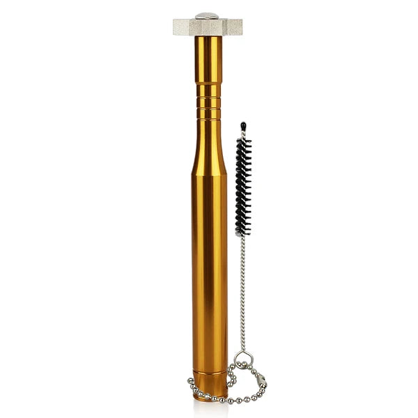 Golf Sharpener w Brush for Cleaning Golf Clubs Head Wedges and Irons Golf Grooving Tool