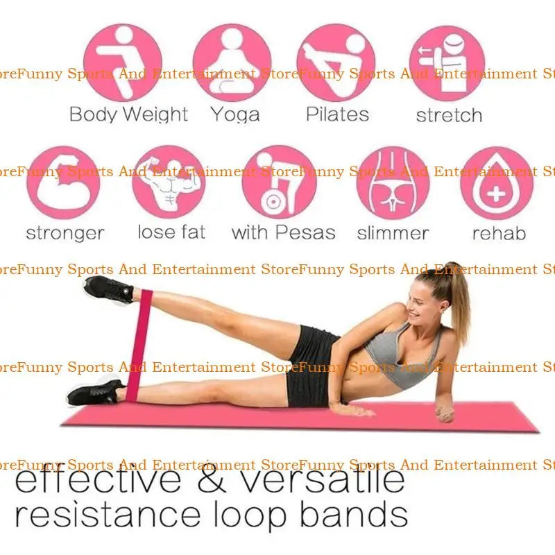 C4DE Resistance Bands Multifunctional Fitness Bands Latex Bands for Muscle Building