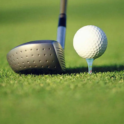 Golf Practice Tees 50pcs Professional Practice Colorful Golf Tees Wood Material Golf Equipment For Golf Novices Professions And
