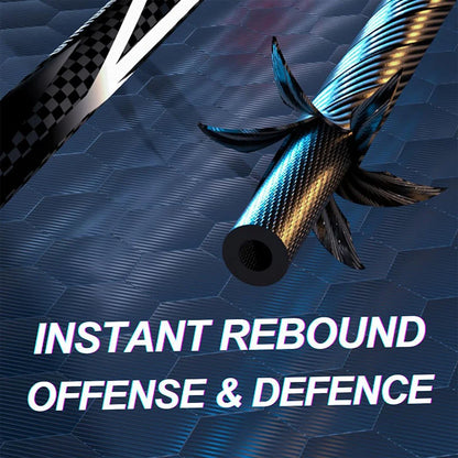 Kawasaki Badminton Set with 2 Badminton Rackets, 3 Shuttlecocks, and Carrying Badminton Bag Suit for Badminton Practice