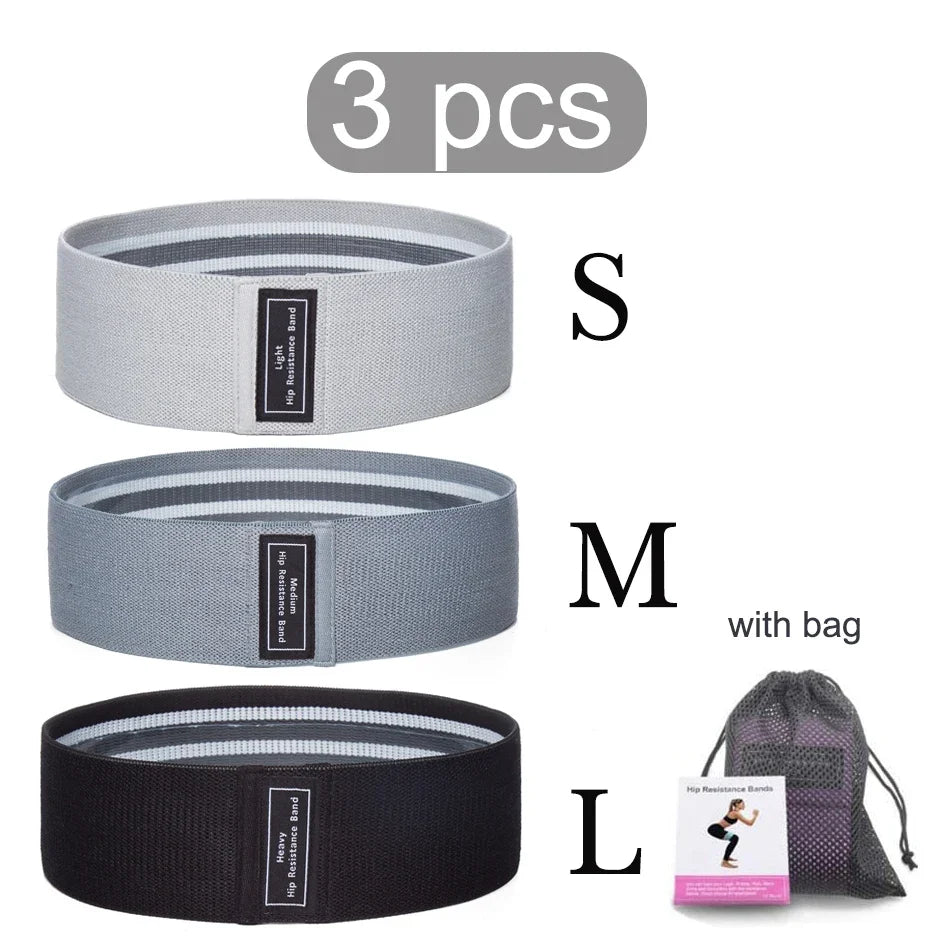 WOSWEIR Elastic Resistance Bands Set for Workout