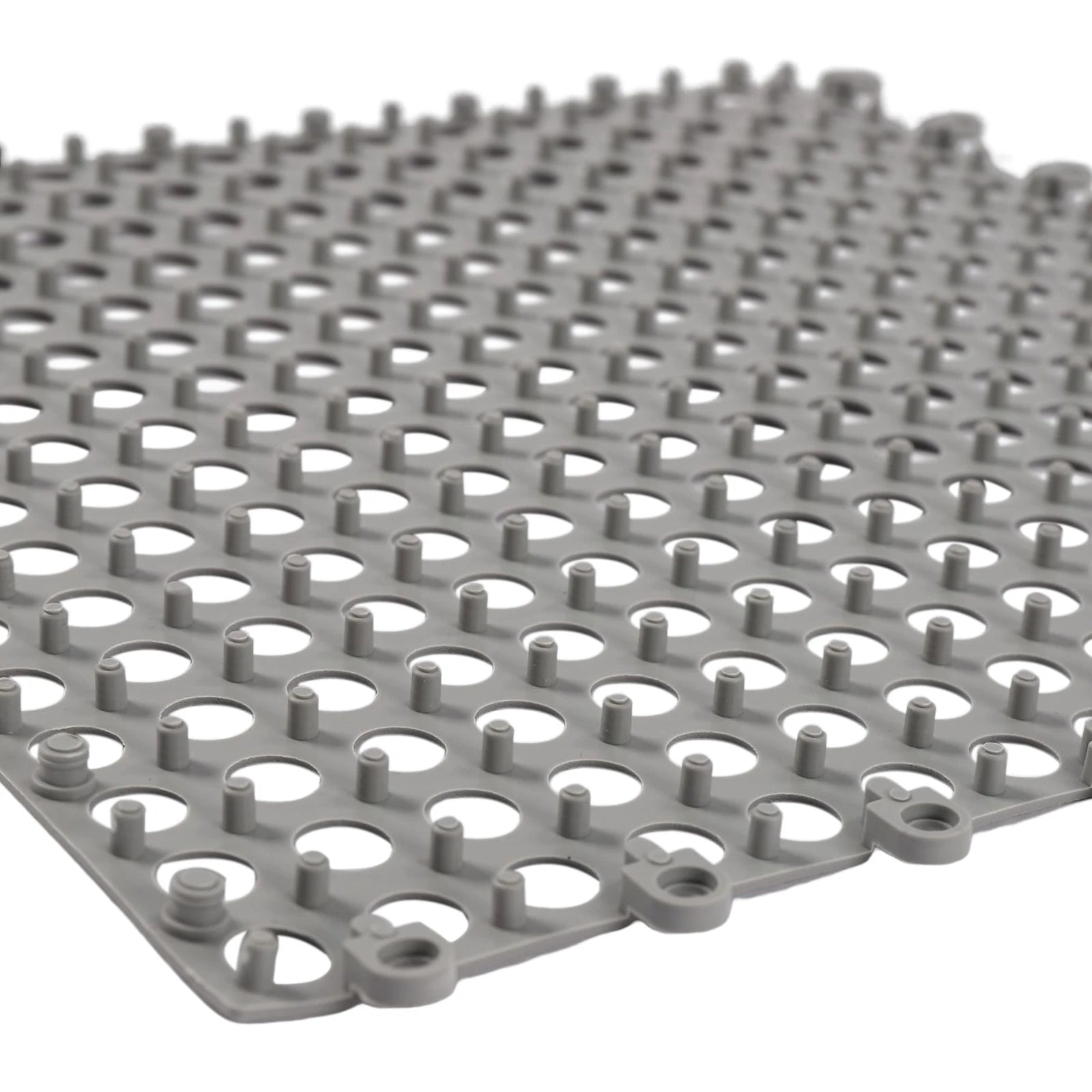 Interlocking Puzzle PVC Foam Gym Tile Floor Mats Cushion 24PCS 11.81" x 11.81" Non-Slip Pool Bathtub Floor Tiles Mats