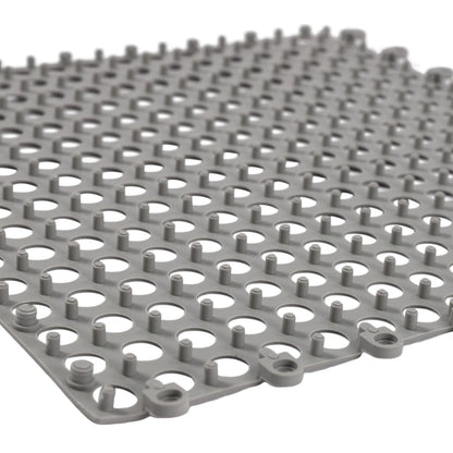 Interlocking Puzzle PVC Foam Gym Tile Floor Mats Cushion 24PCS 11.81" x 11.81" Non-Slip Pool Bathtub Floor Tiles Mats