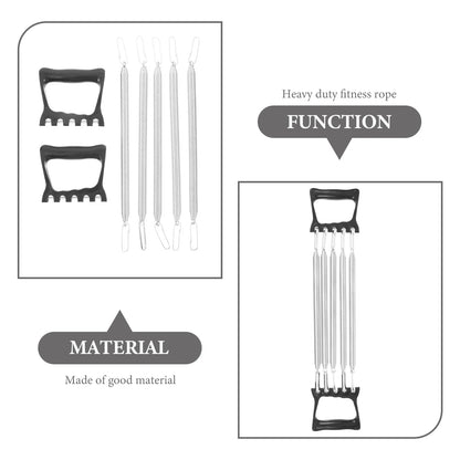 Plastic Handle Spring Chest Expander Adjustable Grip Strength Trainer Fitness Supplies Resistance Bands Chest Workout Tool