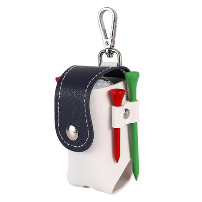 Golf Mini Bag 1pc Golf Ball Small Waist Bag Golf Ball Carrying Bags Holder Professional Storage Clip Hook Waistband Pouch Pack