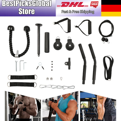 Fitness Cable Pulley System – Corrosion-Resistant