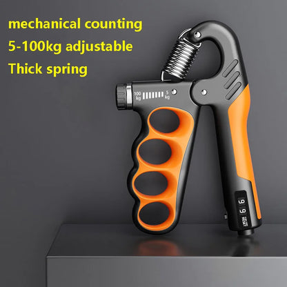 Grip dynamometer male arm strength training electronic counting five-finger exerciser 100kg fitness mechanical record