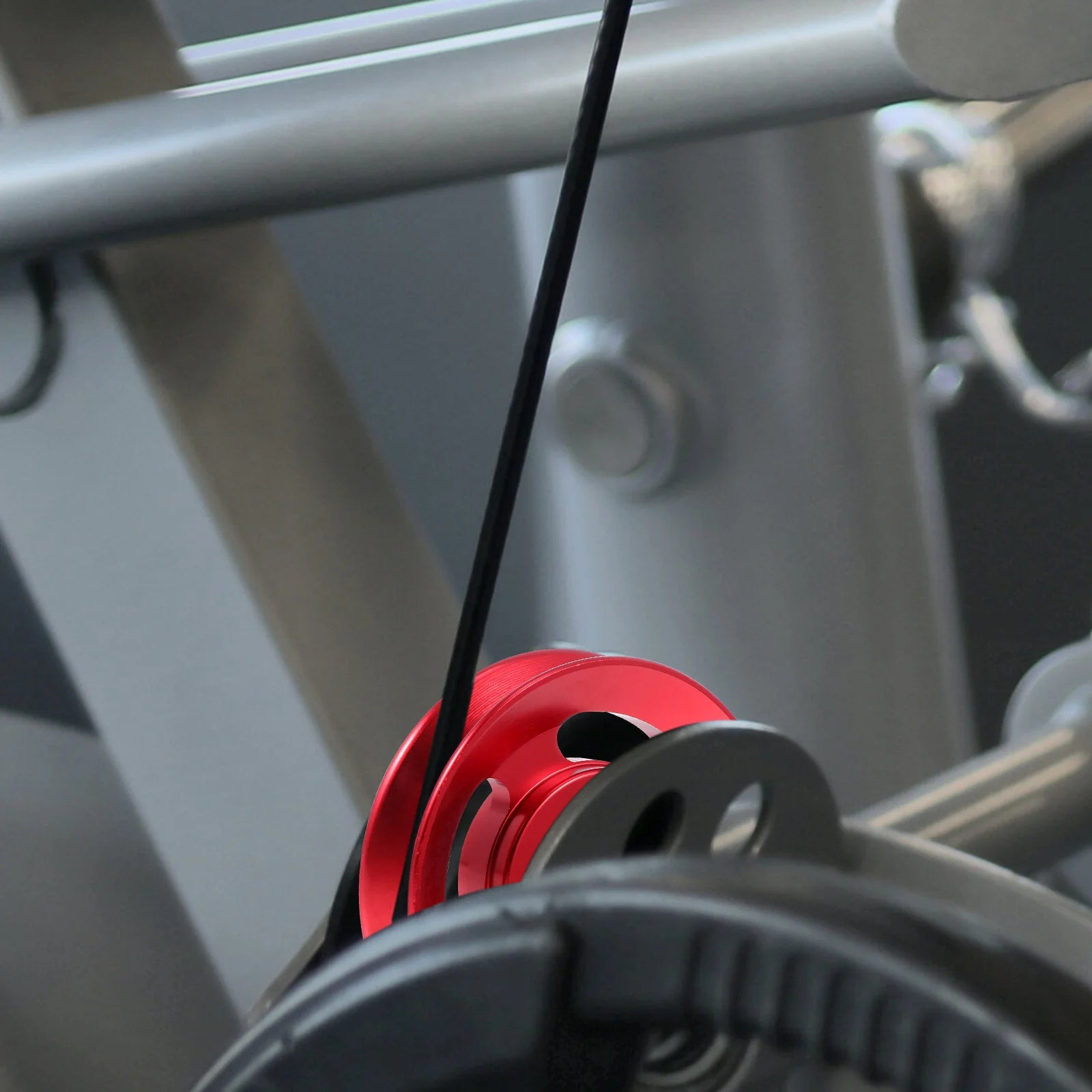 Aluminum Alloy Pulley Fitness Equipment Home Gym Household Exercise Wheel Practical Design Accessories Building Muscle Supplies