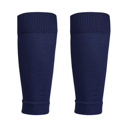 1 Pair Sports Safety Shin Pads Sleeves Football Shin Holder Instep Socks Nylon Fitness Leg Guard Sleeves for Kids Boys Men