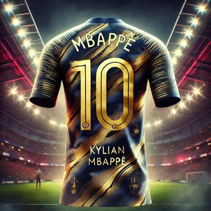 Soccer Sports Competition Training Breathable Jersey clothes Summer New Men's Football Jersey 10 Mbappe Short Sleeved T-shirt