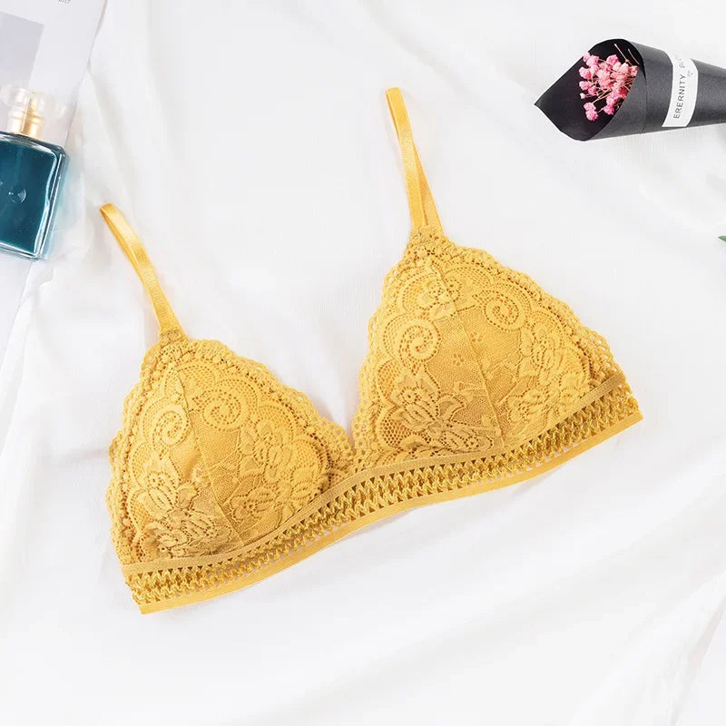 Women Bras Comfort Sport Bralette Underwear Sexy Seamless Lingerie Lace Backless Push Up Bra Corsets Top with Cups Ropa Mujer