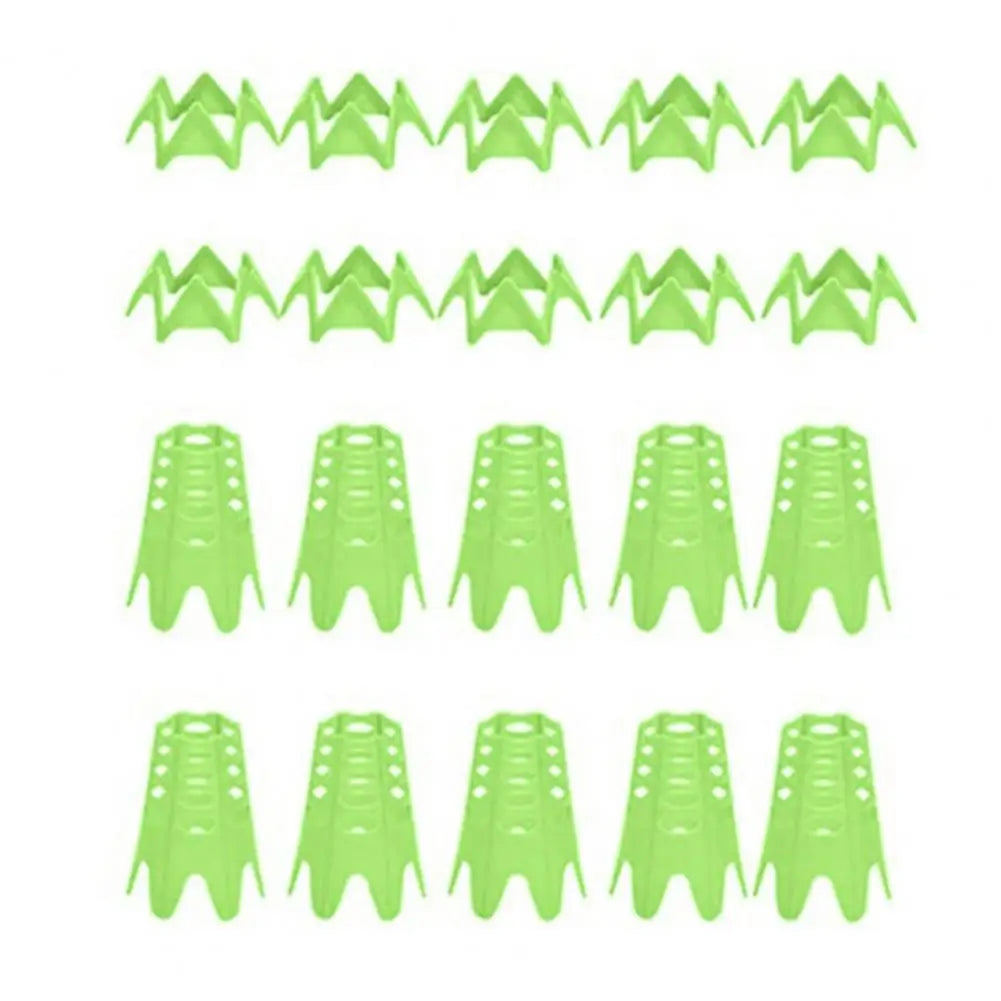 20Pcs Plastic Golf Simulator Tees High Stability Low Friction Portable Indoor Outdoor Golf Mat Tees Practice 골프용품