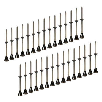 30Pcs Golf Club Tees Tool 83mm Durable Training Training Practice Beginner Golfing Stable Unbreakable Golf Down Tees