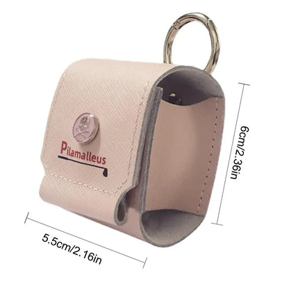 Golf Ball Waist Bag Pocket Portable Golf Tees Storage Pouch Golf Ball Case Waist Bag Golf Tees Organizer Bags Golf Accessories