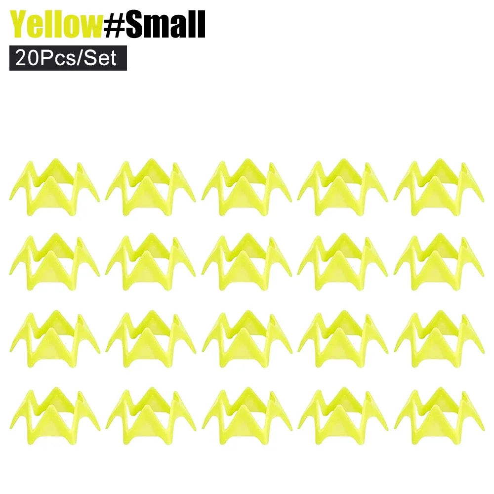 Plastic Golf Tees,20Pcs Golf Simulator Tees for Outdoor Indoor Golf Tees Simulator Practice Training,Golf Mat Tees for Turf