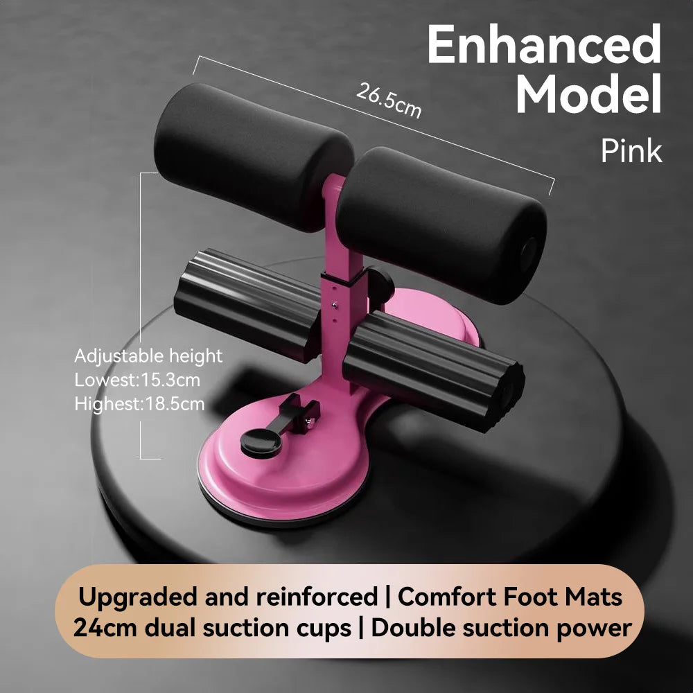 Situp Aid Exercise Rubber Suction Cups Floor Height Adjustable Non Slip Exercised Fitness Equipment Home Workout Sit Up