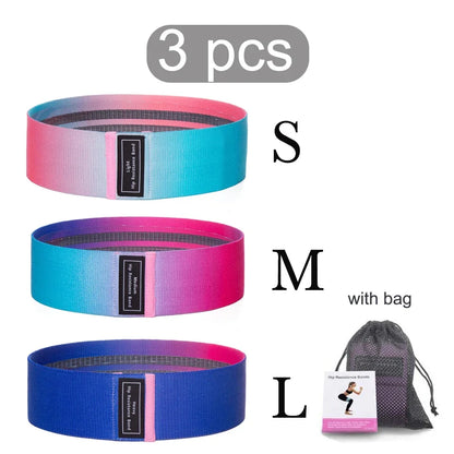 WOSWEIR Elastic Resistance Bands Set for Workout