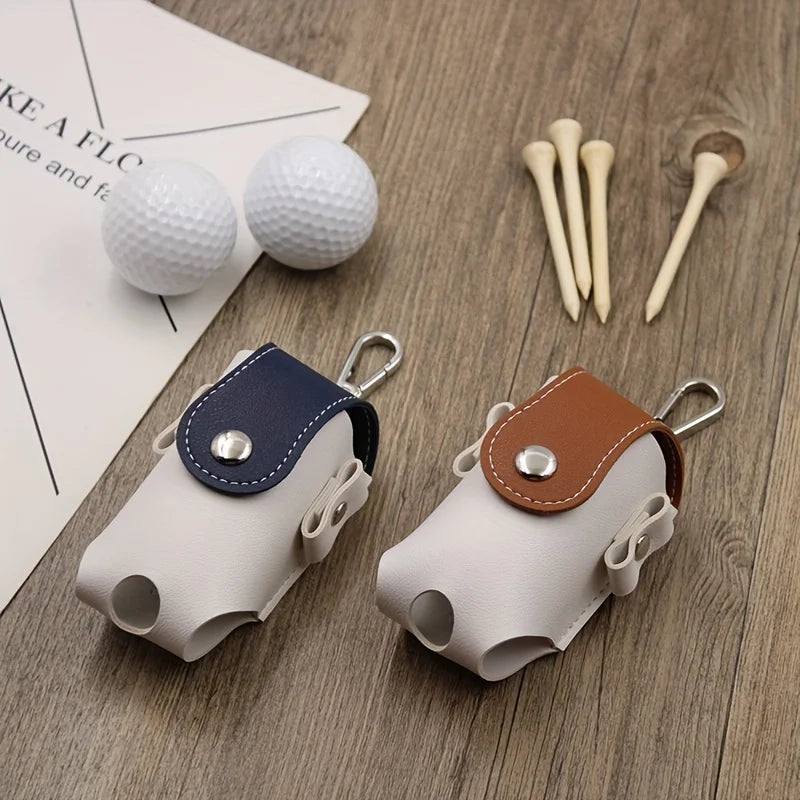 1PC portable mini golf bag, small purse, professional storage bag with Hook, suitable for golf course and indoor golf.
