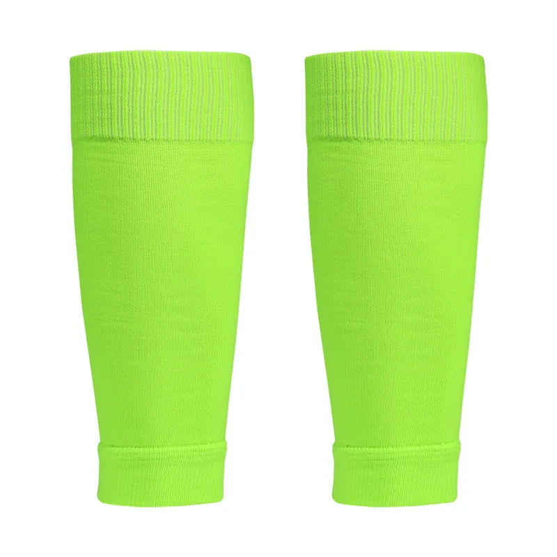 1 Pair Sports Safety Shin Pads Sleeves Football Shin Holder Instep Socks Nylon Fitness Leg Guard Sleeves for Kids Boys Men