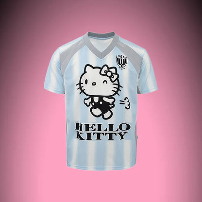 25/26 Latest Hot Sale Cartoon Soccer Badminton Jersey T-shirt Same Sports Training Clothes for Adults Kids Men's Ladies Tops